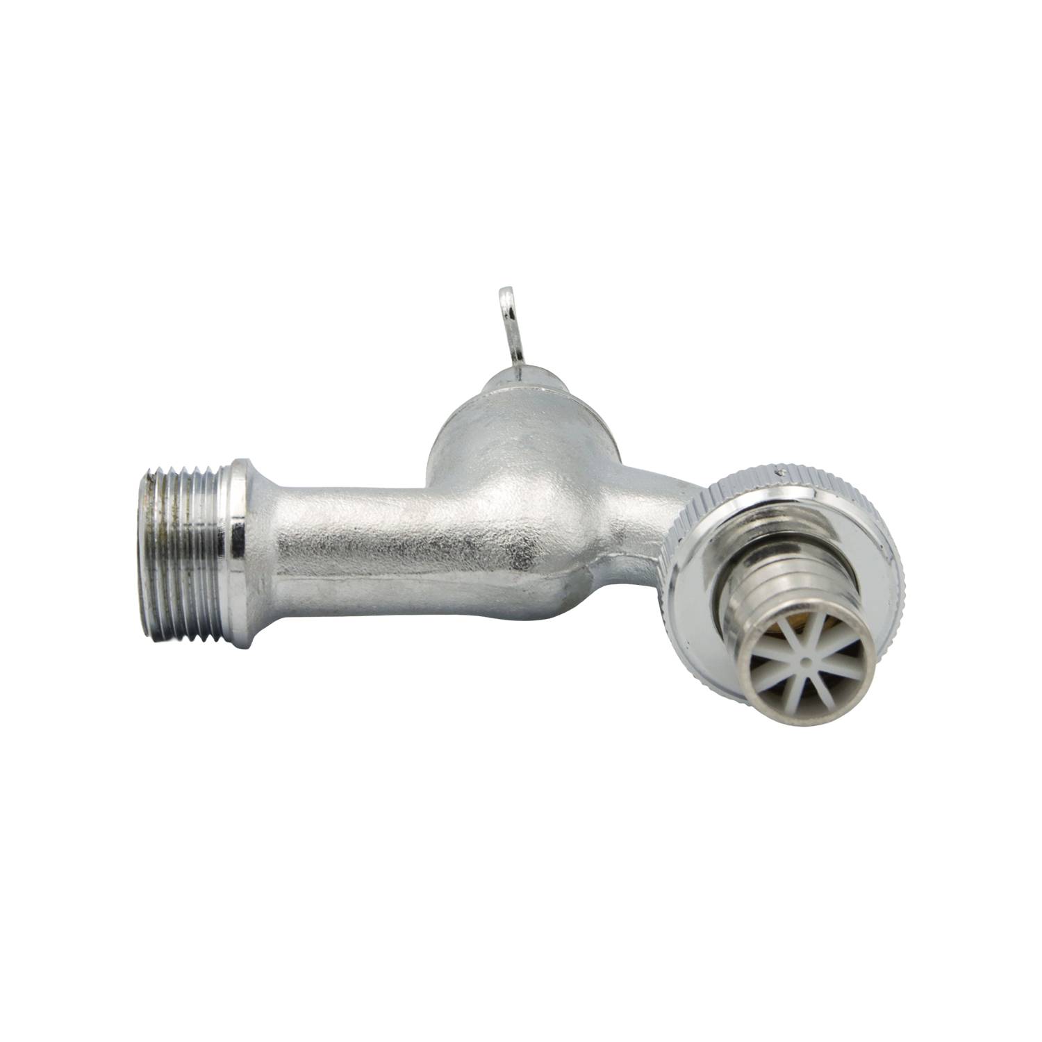 Ventilauslaufhahn 3/4" Anschluss x 1" Abgang mit 20mm Schlauchtülle-3