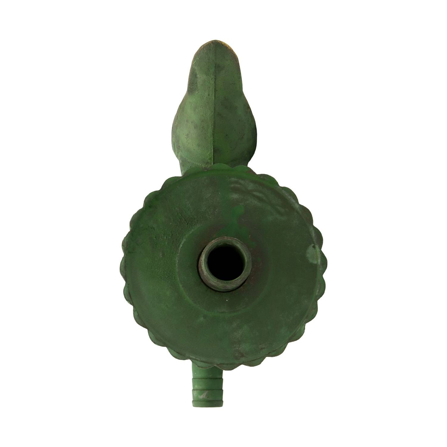 Auslaufhahn Nostalgie 1/2" AG Messing Spatz mit Schlauchtülle-4