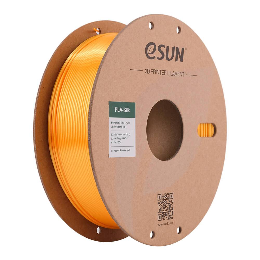Esun EPLA-Silk 1.75mm DARK YELLOW 1kg-0