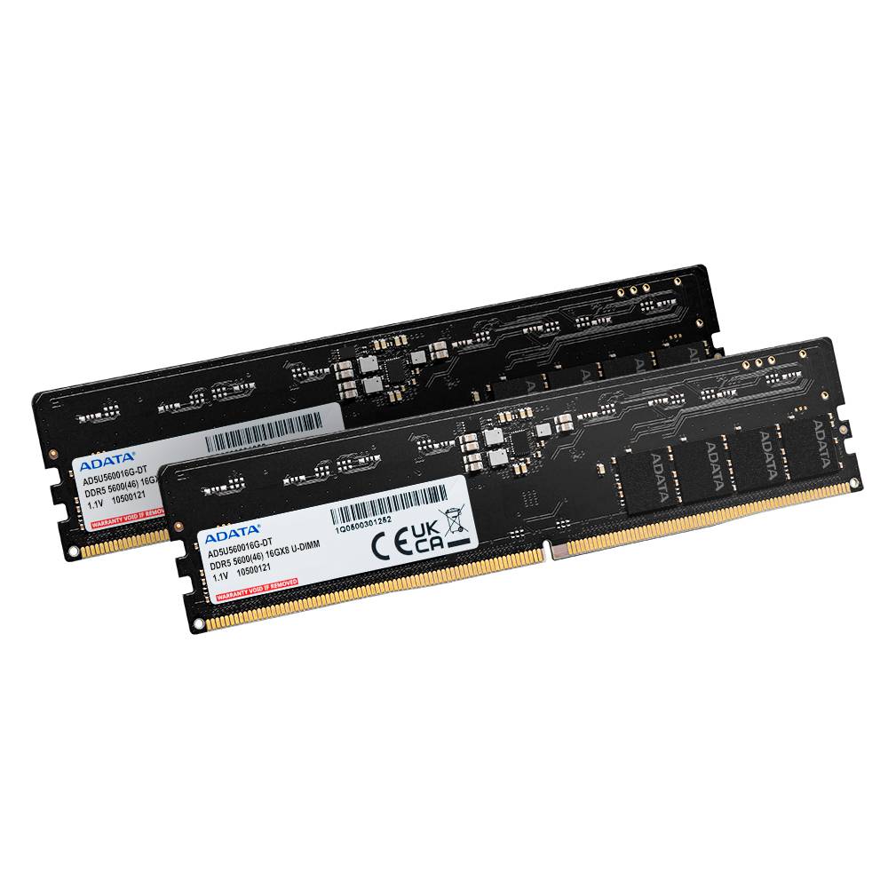 ADATA DDR5 5600 U-DIMM, 8 GB, 1 x 8 GB, DDR5, 5600 MHz, 288-pin DIMM-2