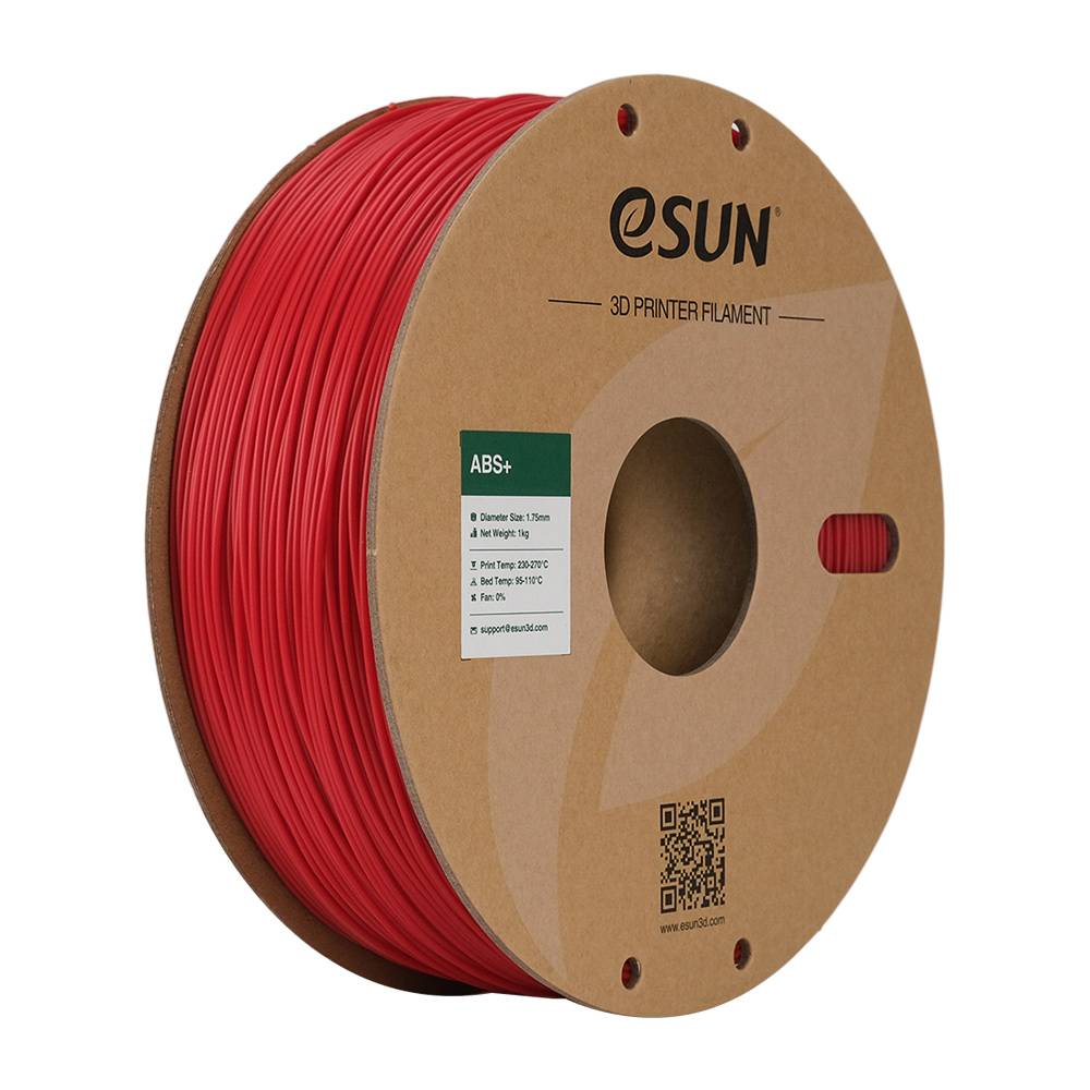 Esun Fire Engine Red - 1 kg - vakuumversiegelter Beutel - ABS+ filament (3D) - A-1