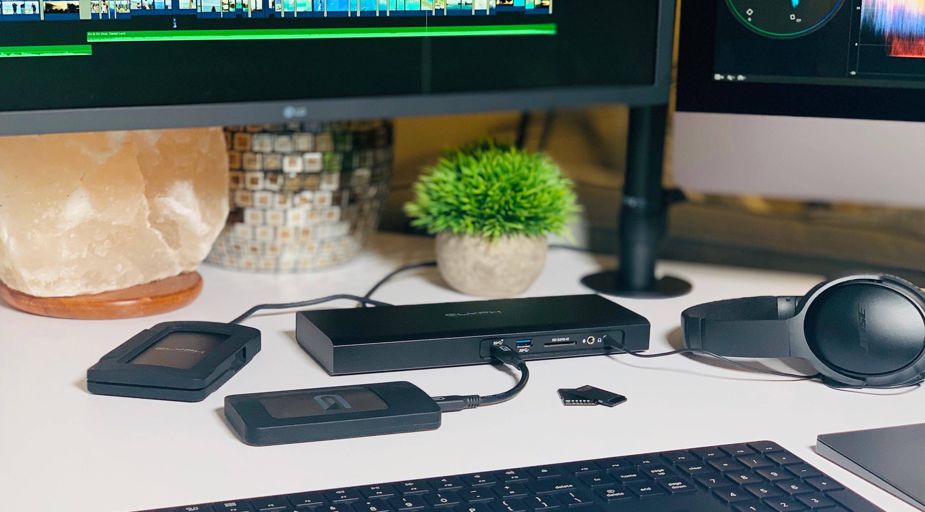 Glyph Thunderbolt 3 NVMe Dock - Kabelgebunden - 3,5 mm - 10,100,1000 Mbit/s - Sc-2