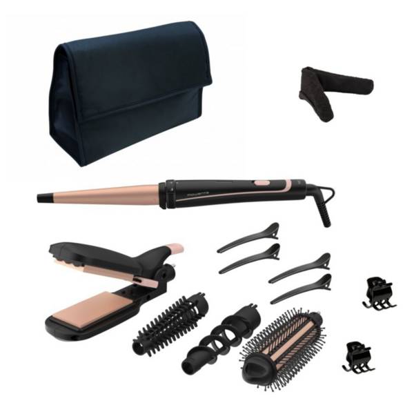 Rowenta Infinite Looks CF4231, Multistyler, Warm, Scrollleiste, Gerade fassförmig, 190 °C, 60 s
