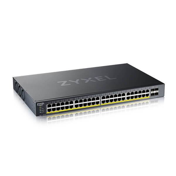 ZyXEL XGS1935-52HP 52-Port Smart mgd PoE+ Switch 48x GbE PoE+-1