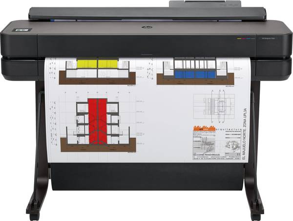 HP Designjet T650 36-Zoll-Drucker 2025 Edition, Thermal Inkjet, 2400 x 1200 DPI, HP-GL/2, HP-RTL, UR