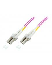 EFB Elektronik EFB-Elektronik Patch-Kabel LC Multi-Mode M bis M 1.5 m Glasfaser Duplex 50/125 Mikrometer OM4-0