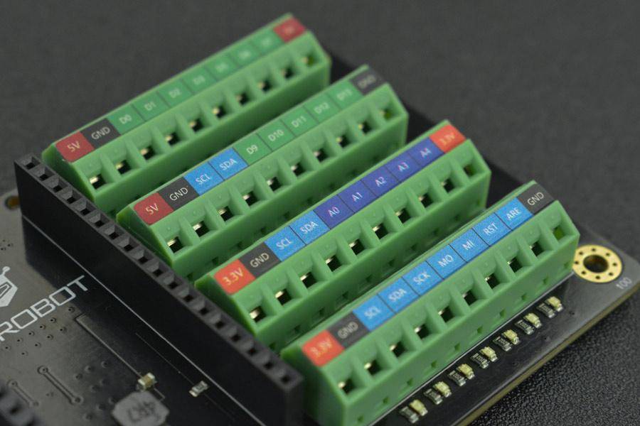 DFRobot Terminal Block Board für FireBeetle 2 ESP32-E, GDI-Port, stabilisiert, 7-24V-3