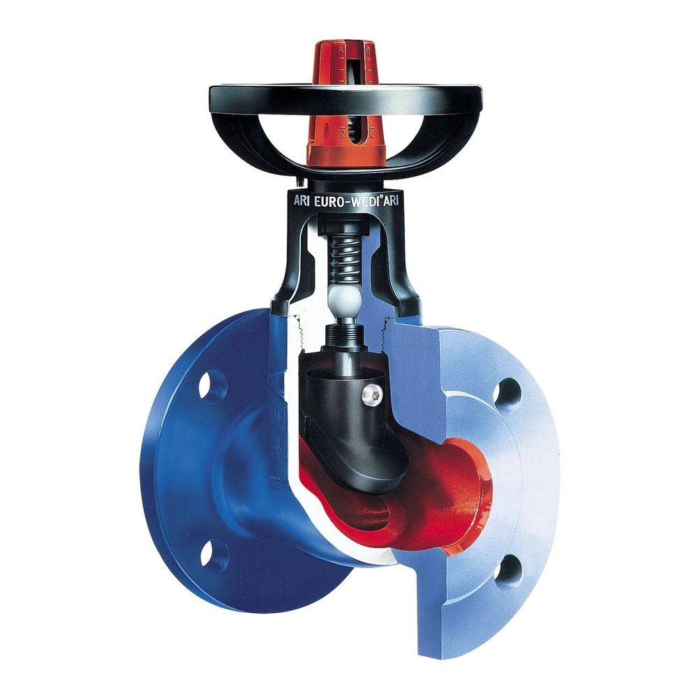 ARI Absperrventil mit Flansch Euro-Wedi 10070 DN 125, PN EN-JL1040, EN 558 FTF-14