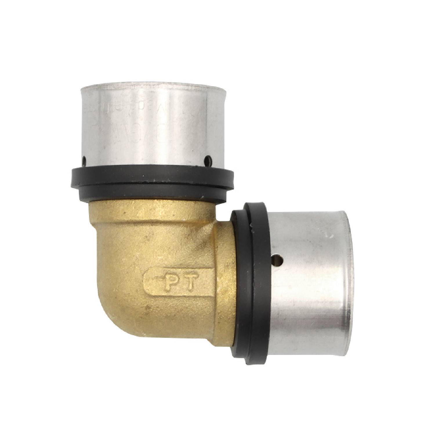 Pipetec Pressfitting Winkel 32x3 mm 90° Alu-Verbundrohr Mehrschichtverbundrohr-4