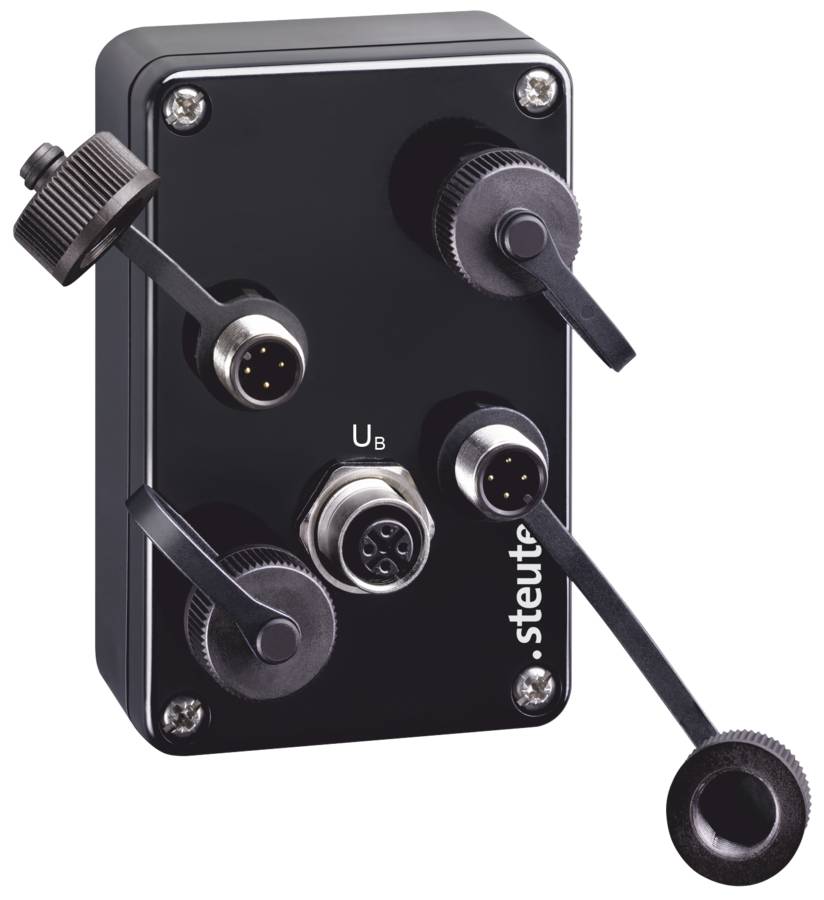 STEUTE RF I/O SW868-4E-Vcc-ext LBT Funk-Universalsender, Artikel-Nr.: 1438134-0