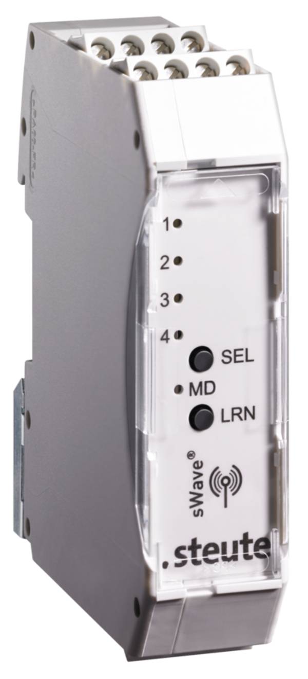 STEUTE RF Rx SW915-4S 24VDC Zustandsspeicher Funk-Empfänger und Funk-Repeater, Artikel-Nr.: 1393796