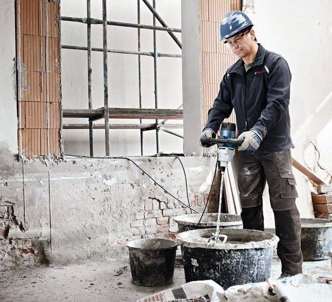 Bosch Professional GRW 12 E Professional 06011A7000 Farb-Mörtelrührer 140 mm 1200 W-2