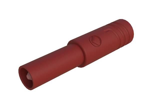 HIRSCHMANN Test & Measurement ASS 4-2 Sicherheitsadapter rot