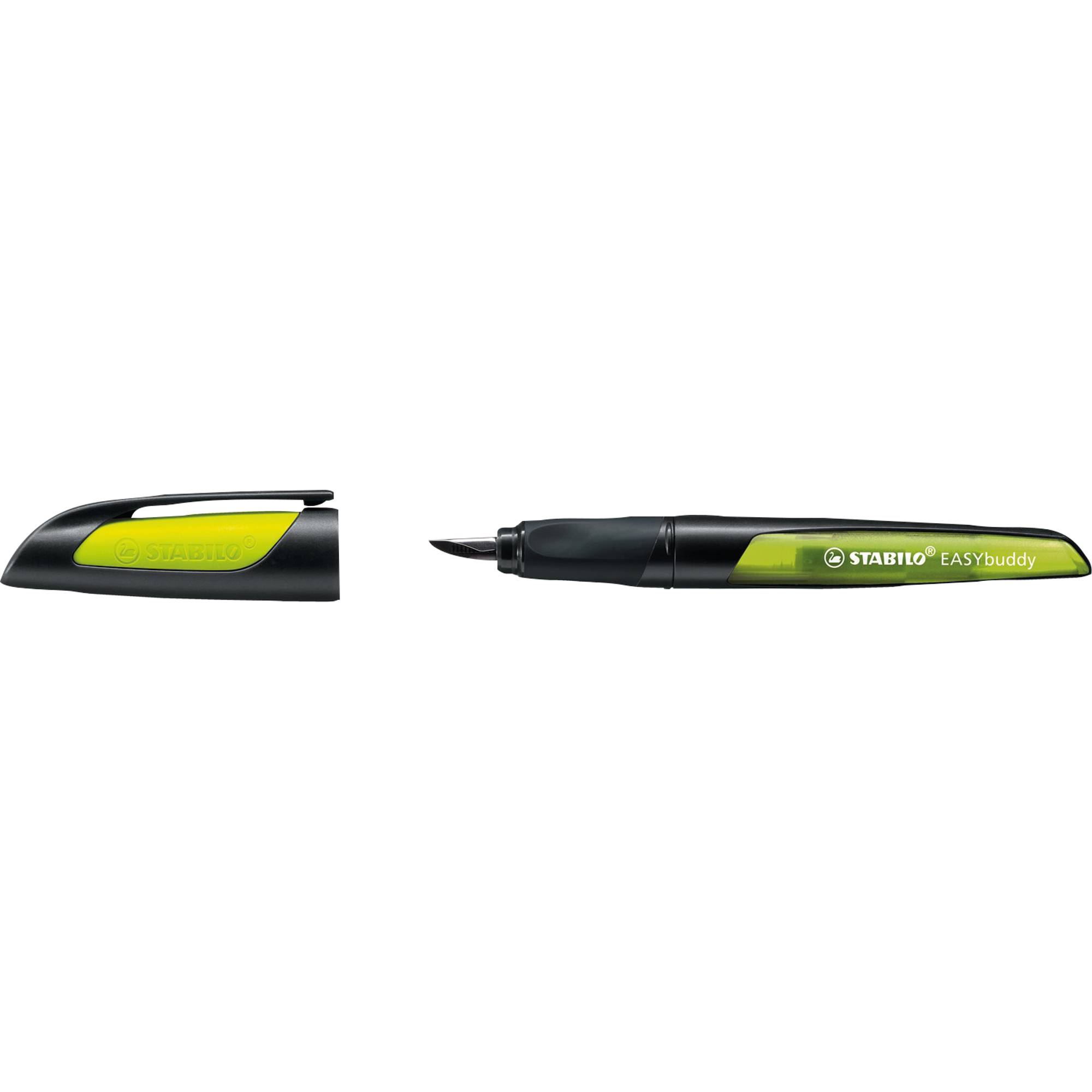 Füllhalter EASYbuddy M schwarz/limette-1