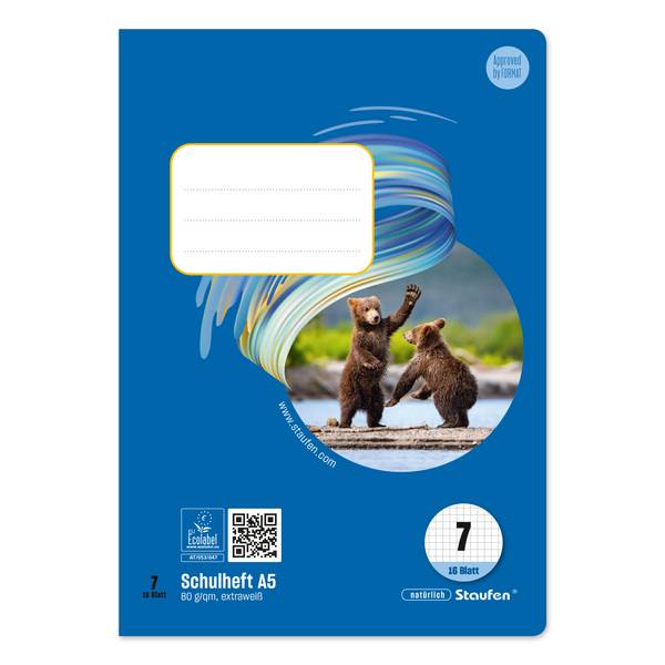 Staufen Schulheft Style 040516007 A5 80g 16Bl Lin7 kar