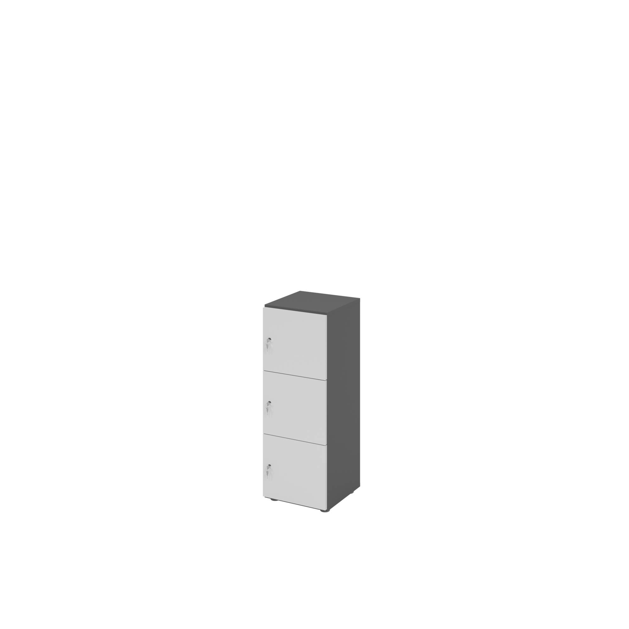 Schliessfachschrank 3OH 3xDS gp/gr-0