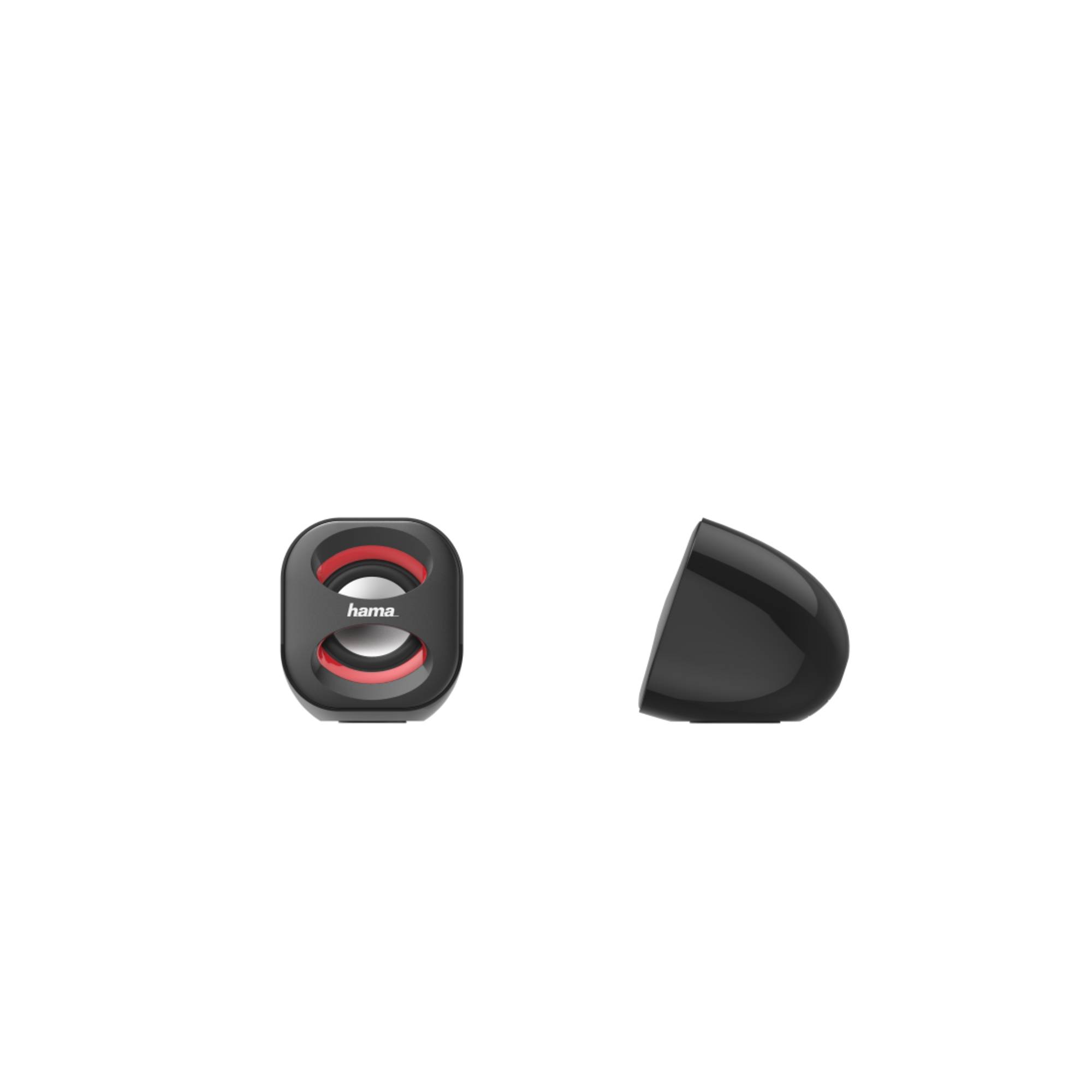 Hama Sonic Mobil 183 Schwarz, Rot Kabelgebunden 3 W-1