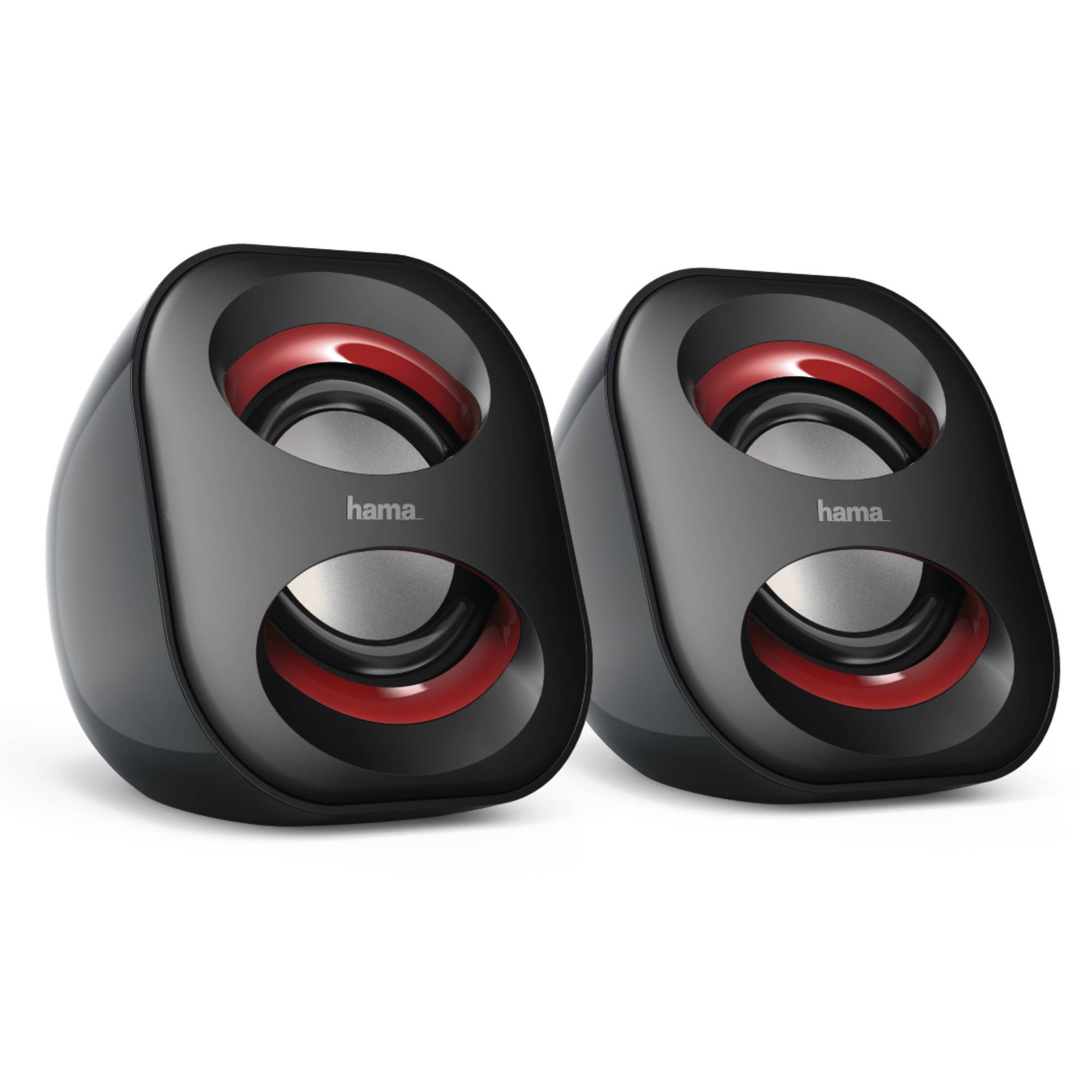 Hama Sonic Mobil 183 Schwarz, Rot Kabelgebunden 3 W-0
