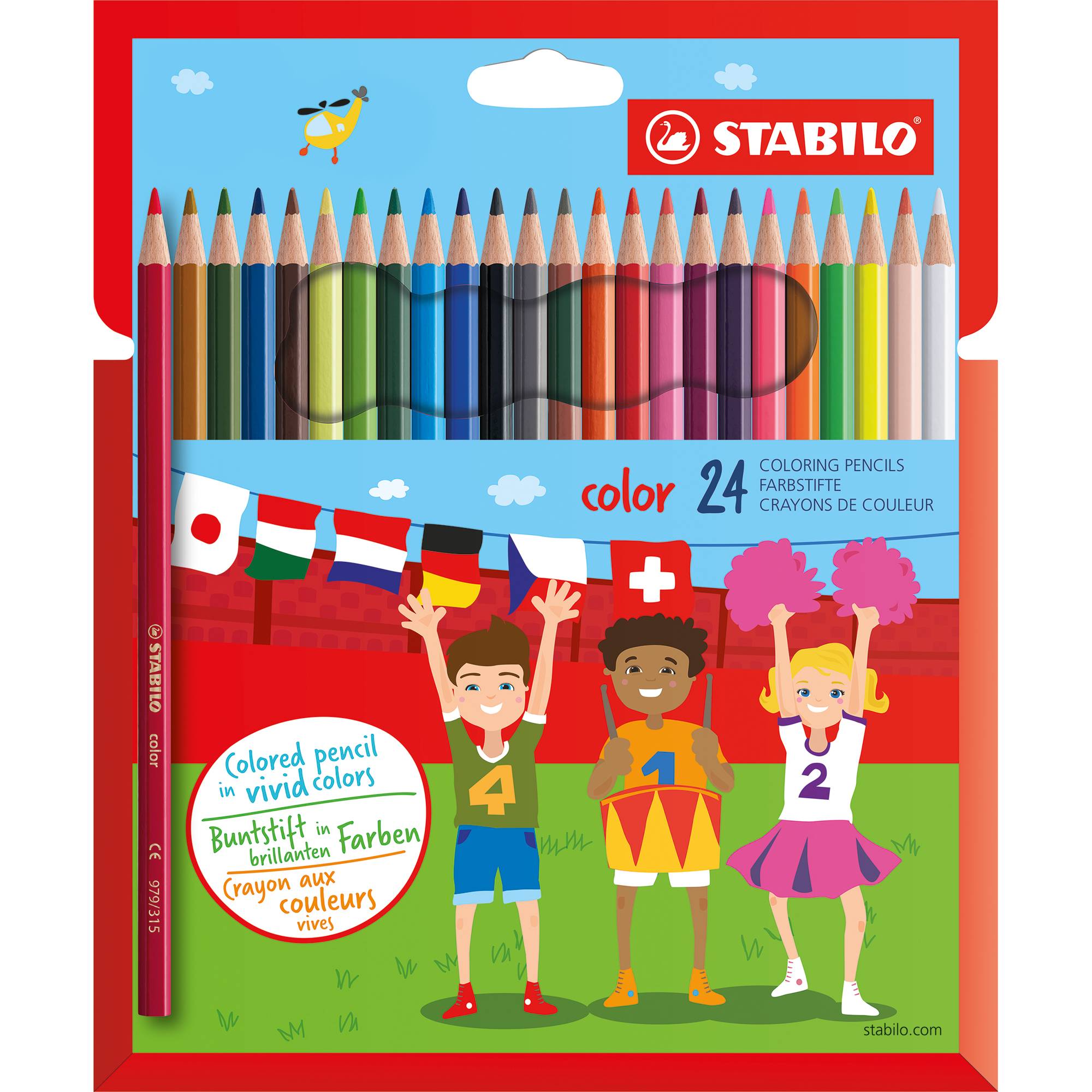 Farbstift color sort 24St-0