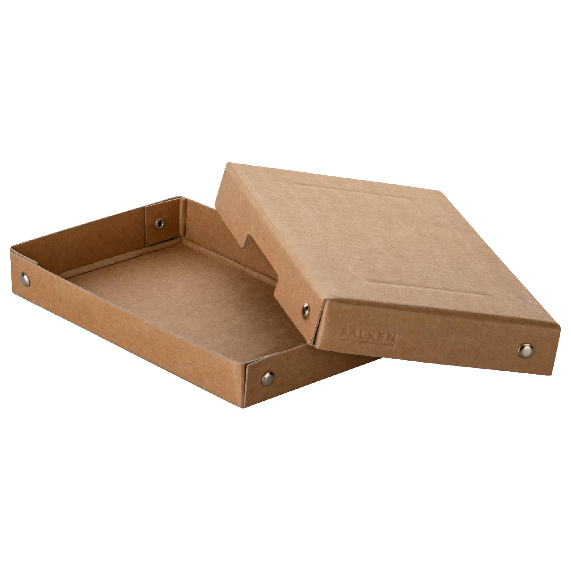 Aufbewahrungsbox PURE Box Nature A6 25mm braun-2