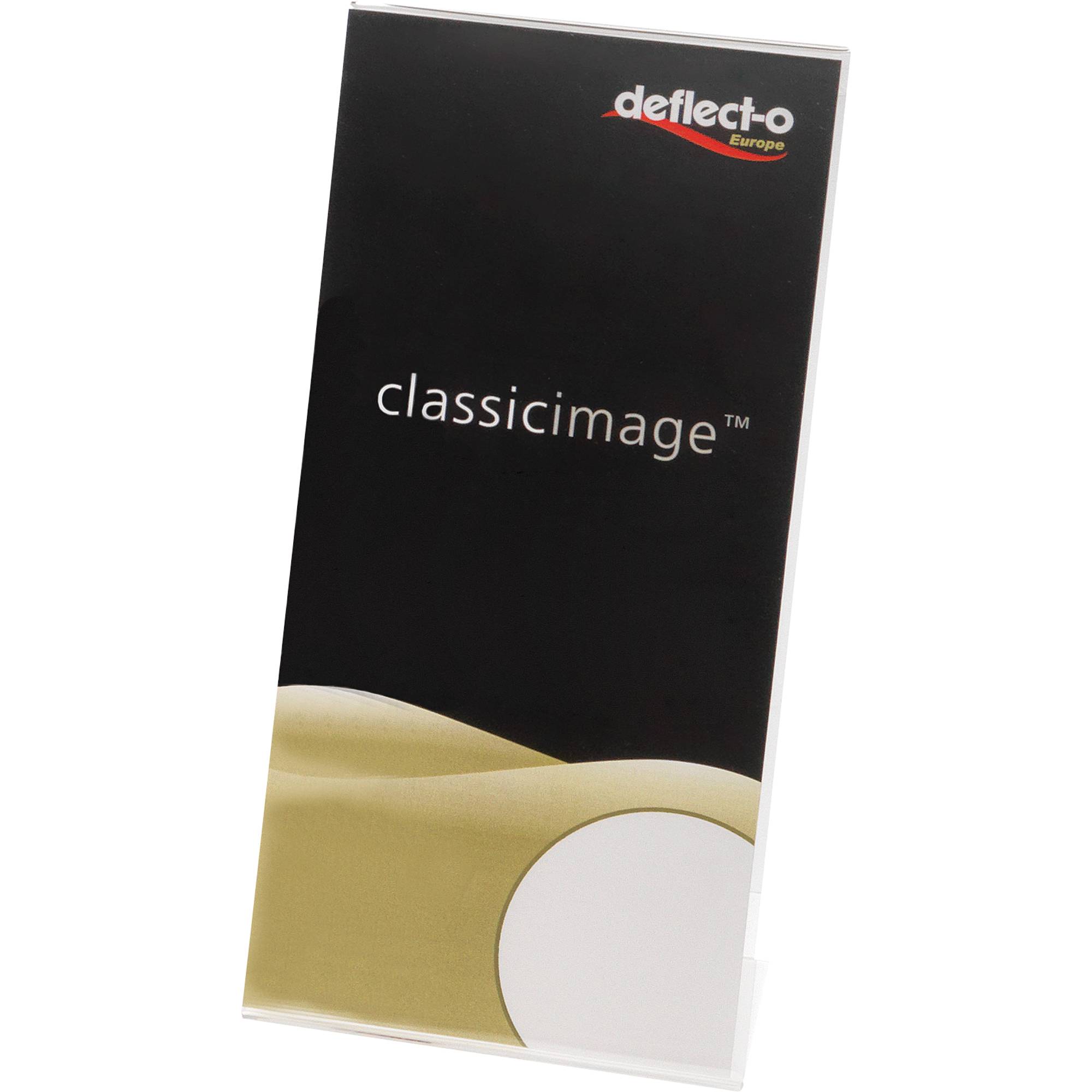 Tischaufsteller Classic Image schräg DINlang hoch tr-1
