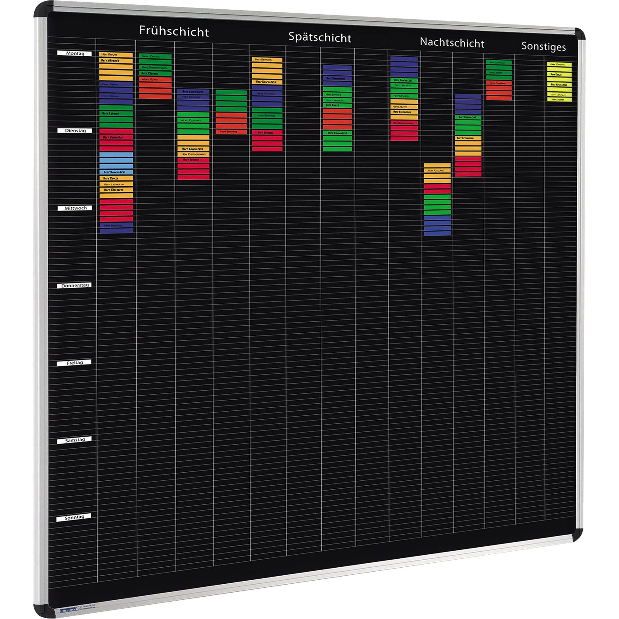 Einsteckkarte Planrecord 70x32mm grau 90 St./Pack.-1