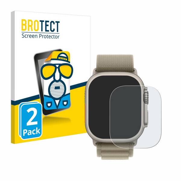 2x BROTECT Entspiegelungs-Folie für Apple Watch Ultra 2 (49