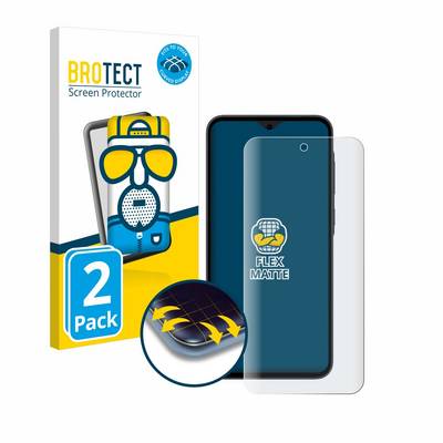 2x BROTECT Flex Matt Full-Screen Folie für Samsung Galaxy A35-0