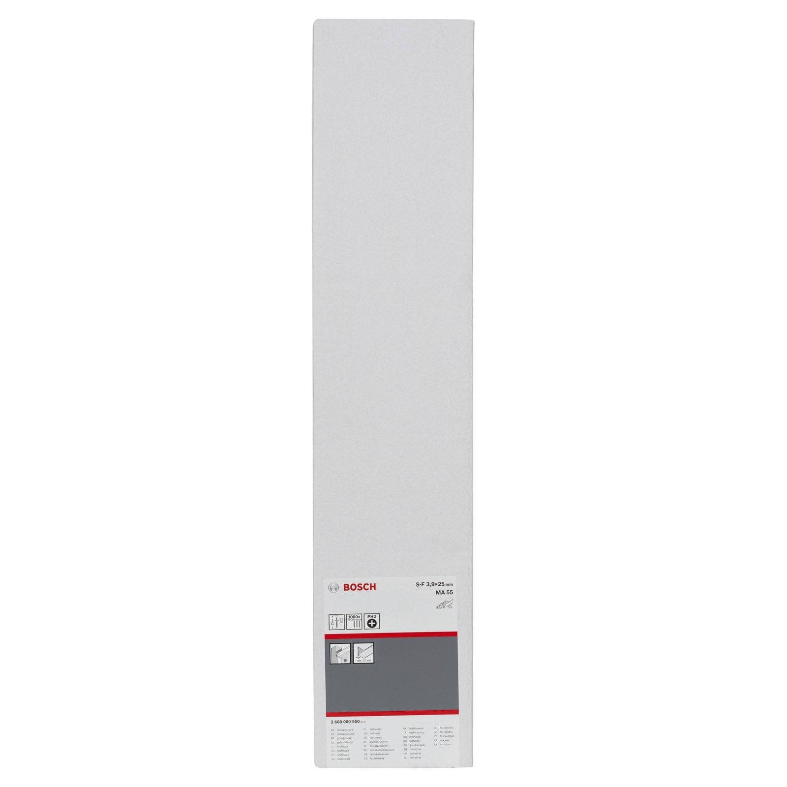 Bosch Schnellbauschraube Feingewinde, S-F, 3,9 x 25 mm - 2608000550-4