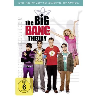 4er Box DVD The Big Bang Theory - Die komplette 2. Staffel FSK: 6