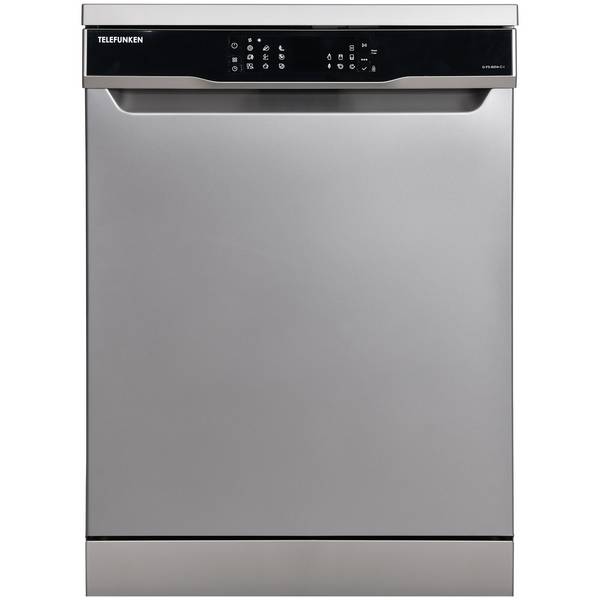 Telefunken Geschirrspüler freistehend | Spülmaschine 60 cm | 12 Gedecke | 9 Programme | AquaStop | 44 dB | G-FS-6014-C-I