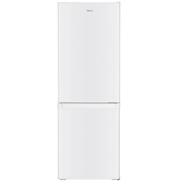 homeX Kühlschrank mit Gefrierfach | Kühl-Gefrierkombination freistehend | 173 Liter Nutzinhalt | 40 dB | CFS1110-W weiß