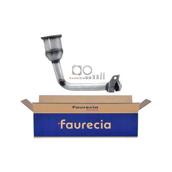 Katalysator Euro 3 mit Anbauteilen FAURECIA für u.a. PEUGEOT 206