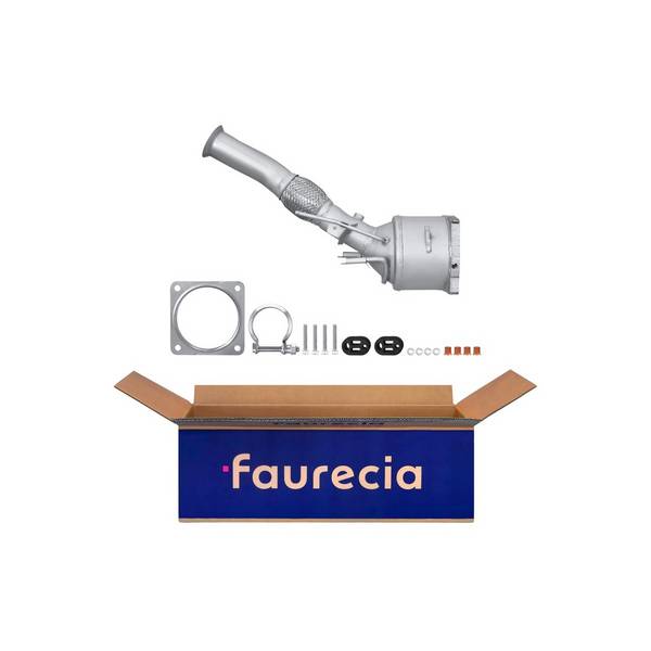 Katalysator Euro 3 mit Anbauteilen FAURECIA für u.a. PEUGEOT 406