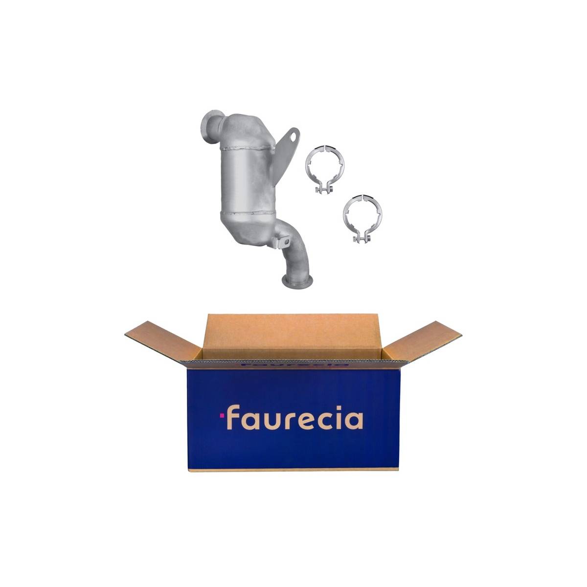Katalysator Euro 3 mit Anbauteilen FAURECIA für u.a. MERCEDES-BENZ A-KLASSE-0