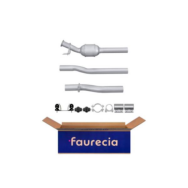 Katalysator Euro 3 mit Anbauteilen FAURECIA für u.a. CITROËN C5