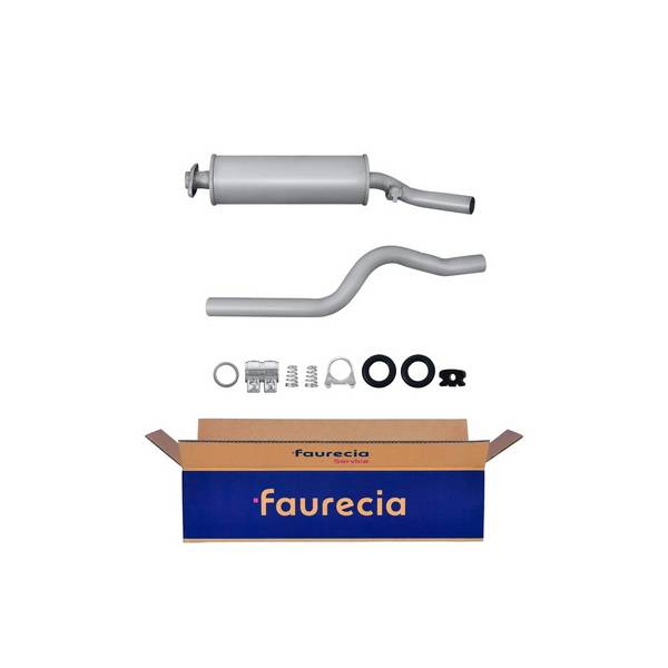 Mittelschalldämpfer FAURECIA IAM-Expertise für u.a. OPEL KADETT