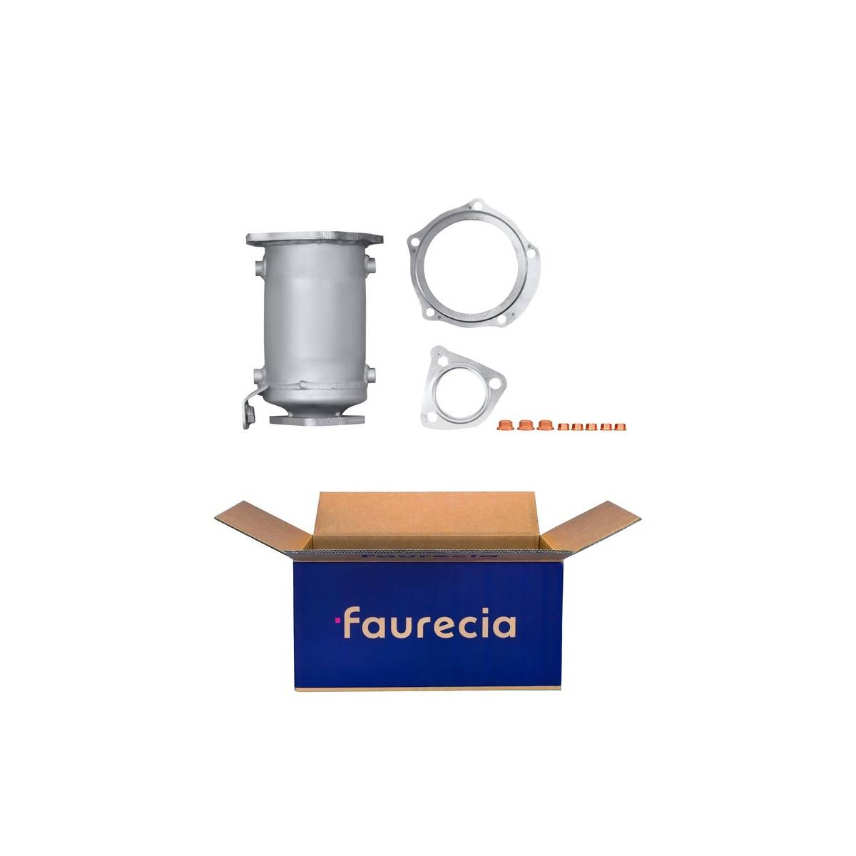 Katalysator Euro 3 mit Anbauteilen FAURECIA für u.a. MAZDA PREMACY-0