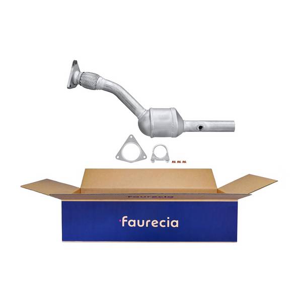 Katalysator Euro 4 mit Anbauteilen FAURECIA für u.a. RENAULT GRAND