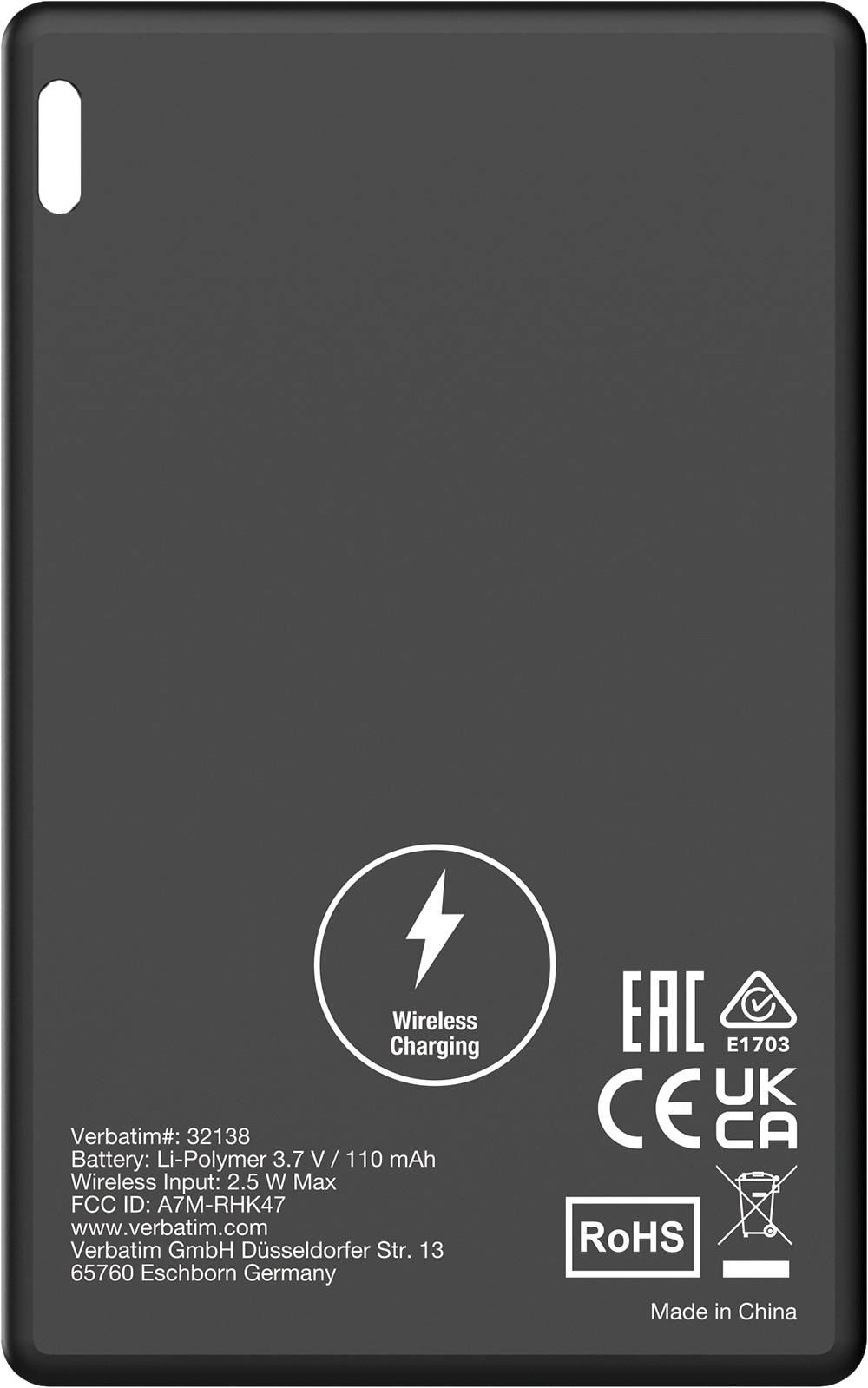 Verbatim My Finder - Anti-Verlust Bluetooth-Tag für Handy, Tablet - Schwarz, Silber (Packung mit 2)-1