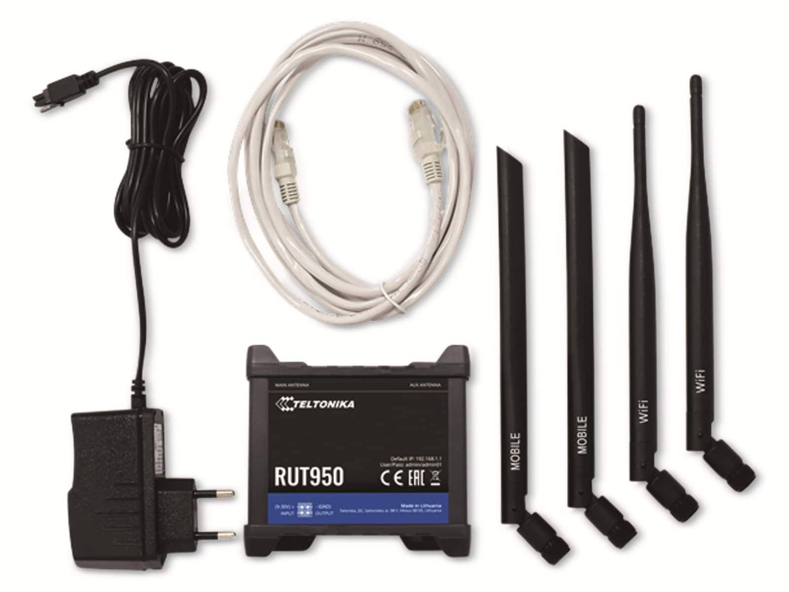 Symbolbild für Teltonika RUT950 - Wireless Router - WWAN 4-Port-Switch