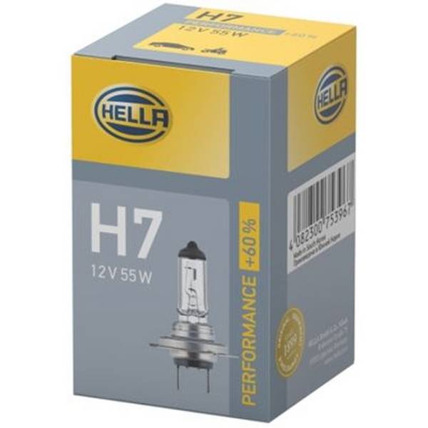 Glühlampe Hauptscheinwerfer 12 V 55 W H7 PX26d HELLA für u.a. MB E-KLASSE