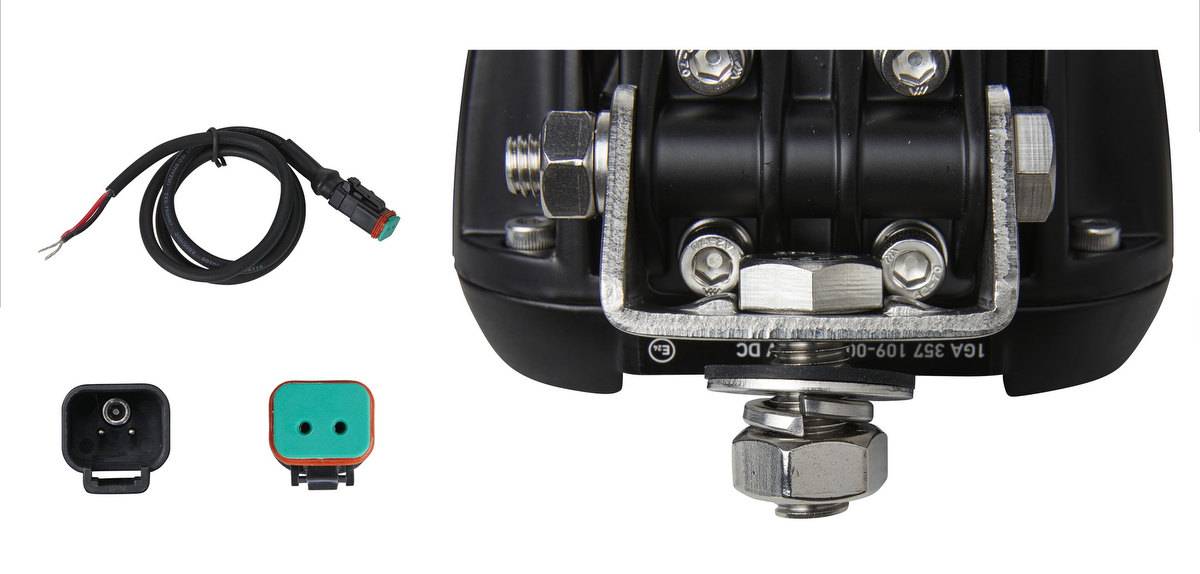 Arbeitsscheinwerfer 24 V 31 W LED 6.500 K 3.000 lm HELLA für u.a. DAF-3