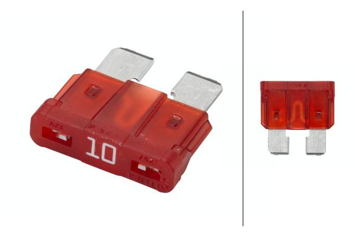HELLA 8JS 711 686-002 Sicherung - ATO - 10A - rot - Menge: 50-3