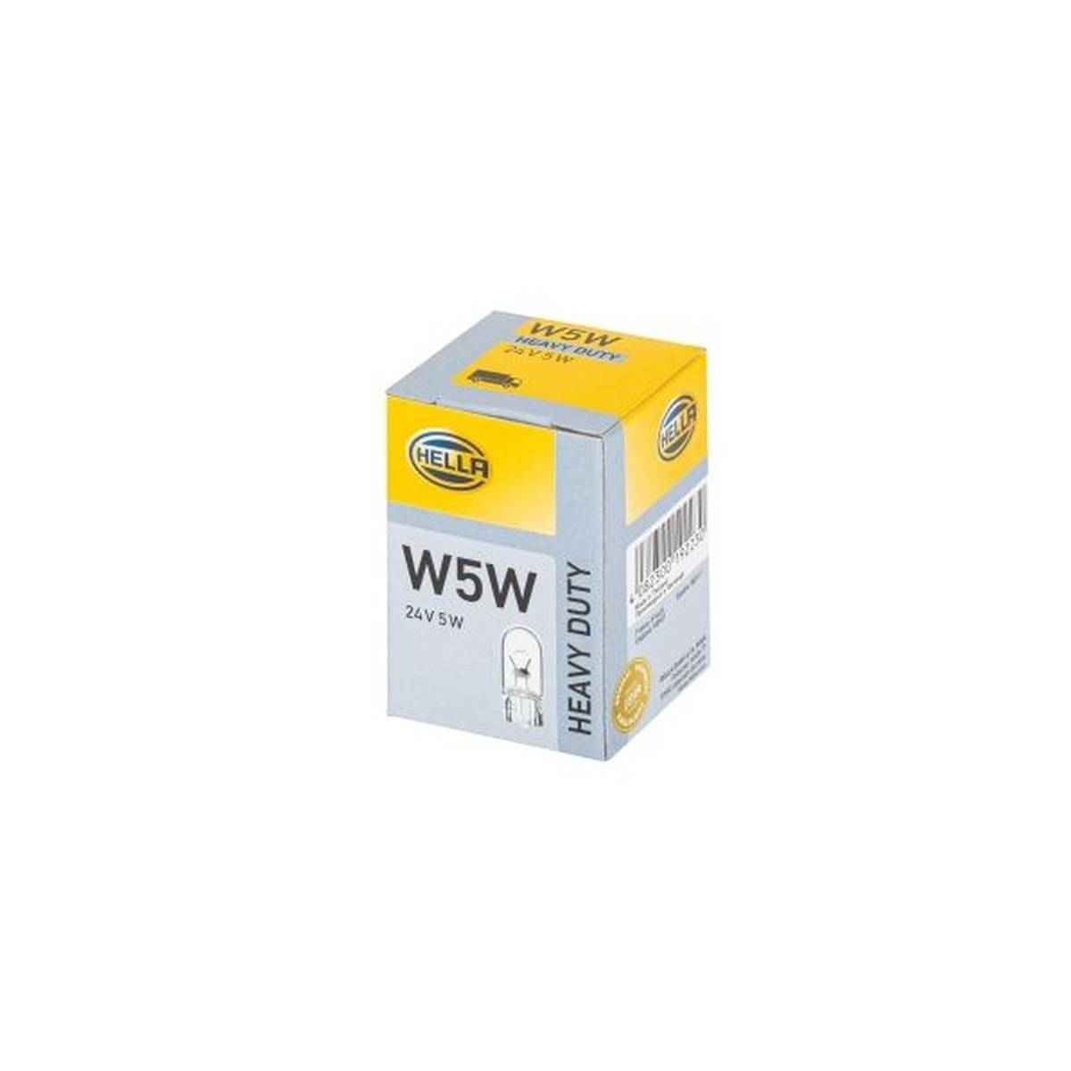 10 Glühlampen Kennzeichenleuchte Halogen HELLA für MERCEDES VARIO-0