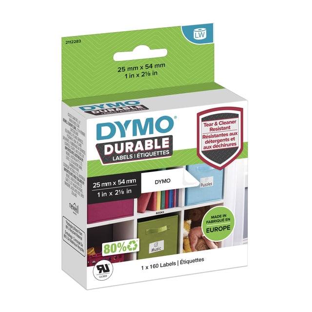 Dymo LW-Kunststoff-Etiketten 1 Rolle a 160 Etiketten Etiketten/Beschriftungsbänder-3