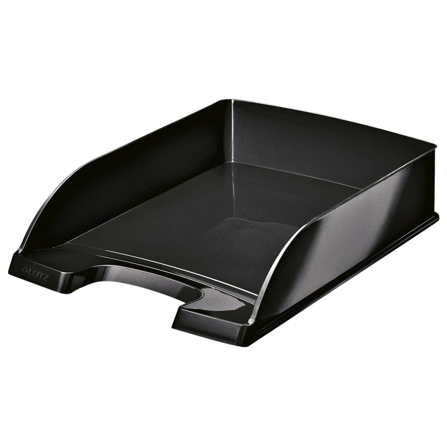 Briefablage WOW Plus DIN A4 stapelbar PS schwarz-2