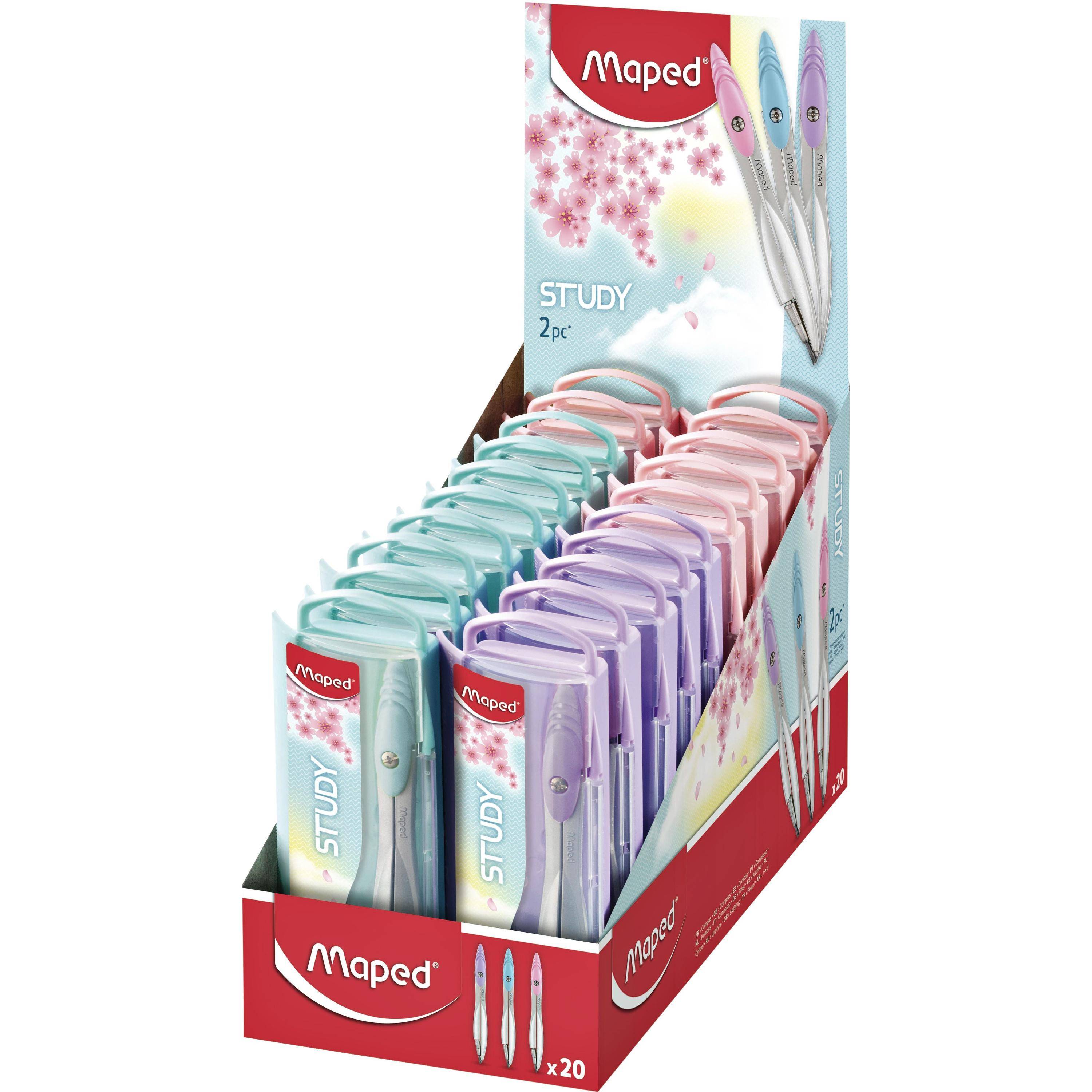 Maped Zirkelkasten Study Collector, farbig sortiert (82194511)-0