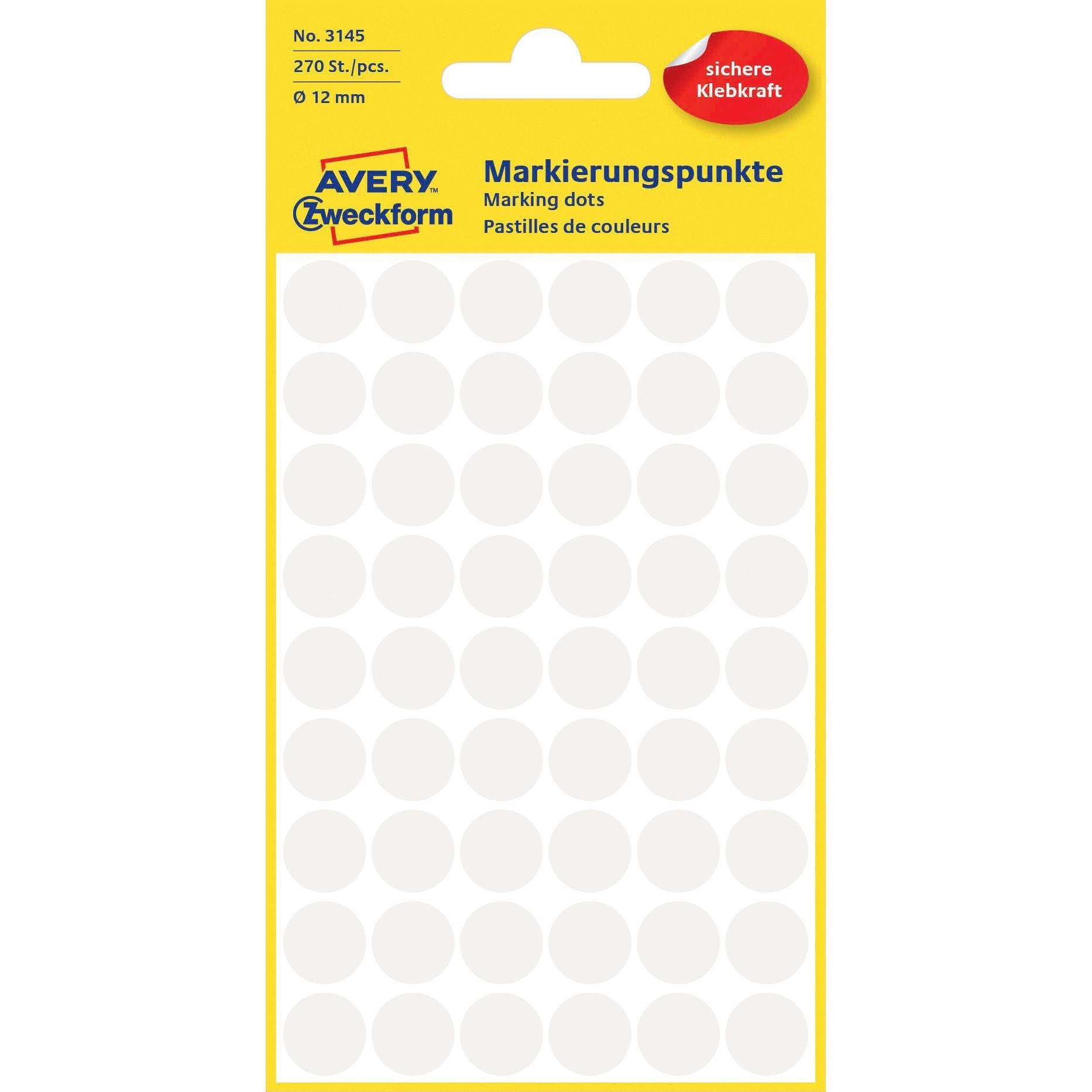 Markierungspunkt 12mm weiß 270 St./Pack. - Artikel: 129002401-3