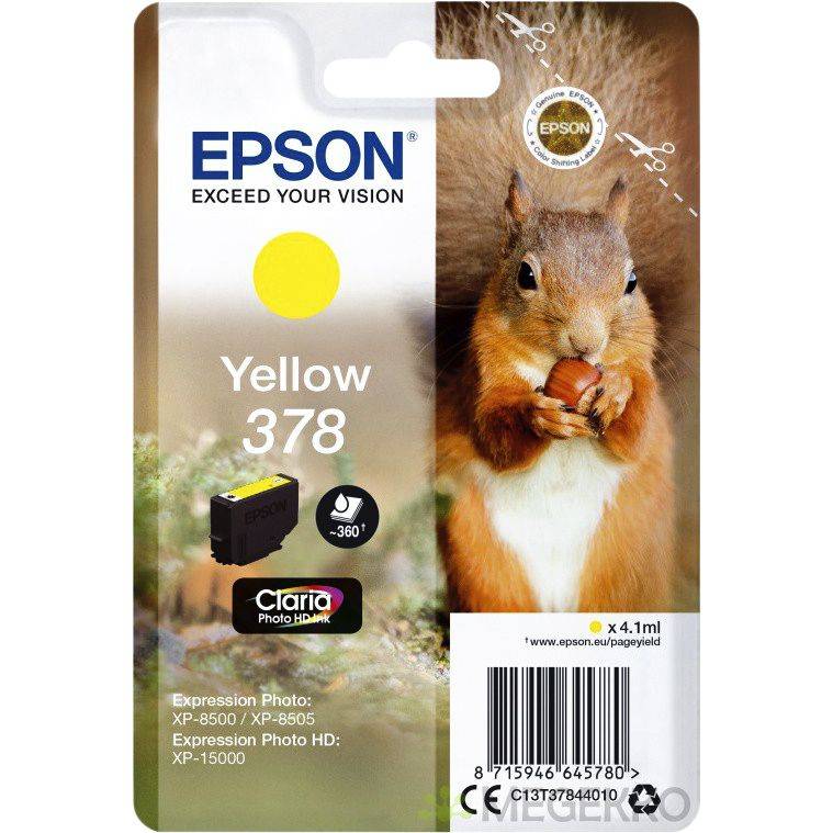 Epson 378 - 4.1 ml - Gelb - Original - Blisterverpackung-2